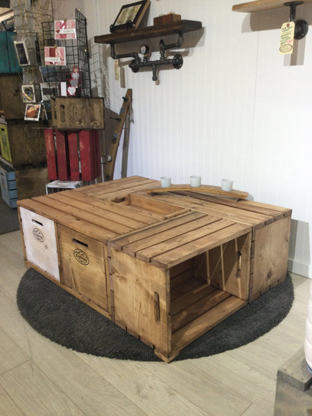 Deluxe Coffee Table - Your choice of Wheels or 2" Feet
