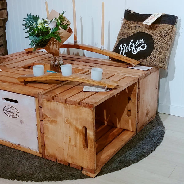 Deluxe Coffee Table - Your choice of Wheels or 2" Feet