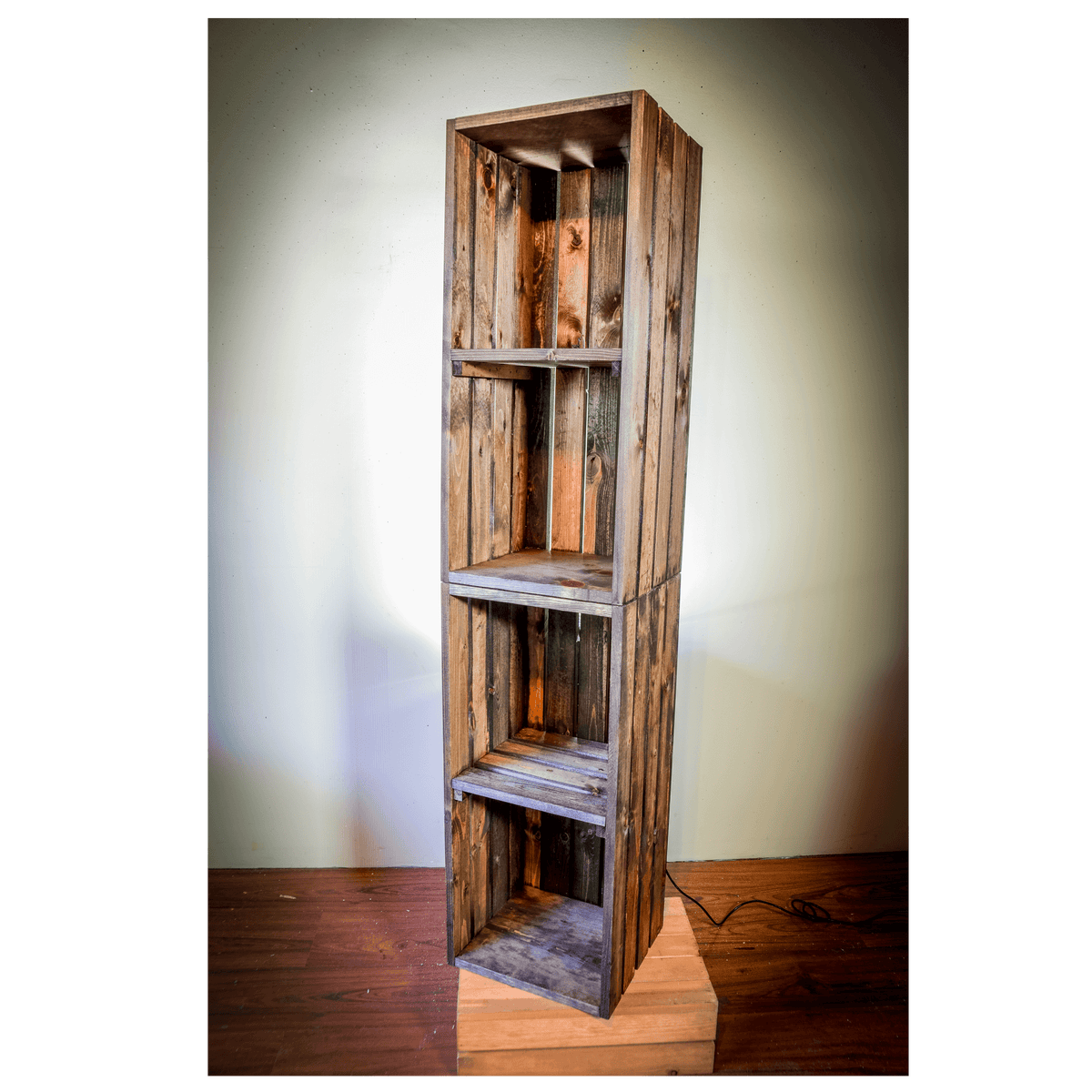 3 Shelf Stand KootenayCrateCo