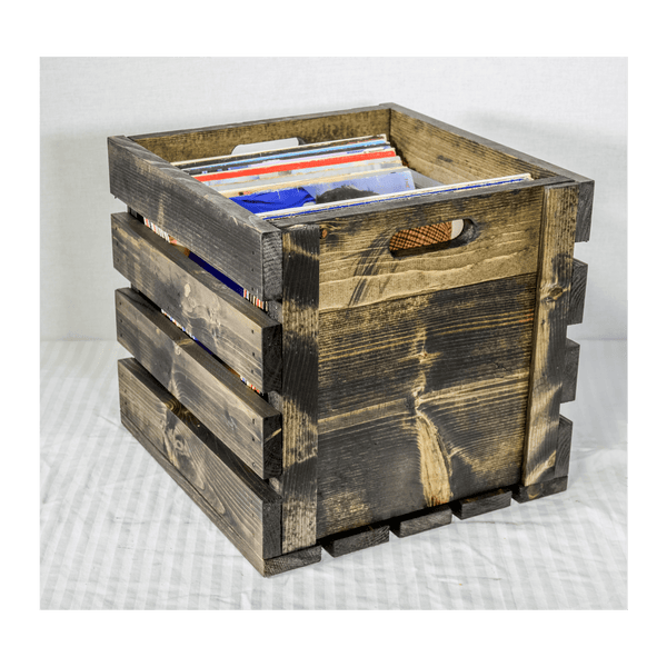 Retro Record Crate